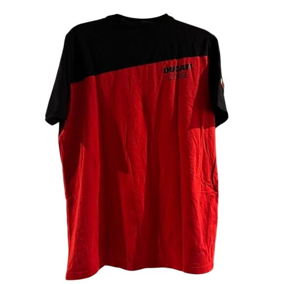 Ducati Corse Racing T-Shirt Men’s Medium Red Black MotoGP Graphic Tee - Picture 2 of 8